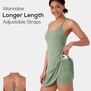 Halara 2 in 1 Longer Active Dress